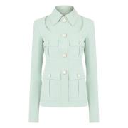 Nina Ricci Cotton Saharienne Green, Dam