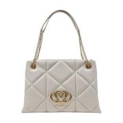 Love Moschino Stiliga damväskor för vår/sommar Beige, Dam