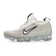 Nike 2021 Flyknit Låg Topp Sneaker Vit/Svart/Silver Gray, Herr