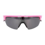 Oakley Sportiga solglasögon med BIO-Matter ram Pink, Unisex