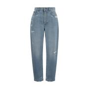 Dolce & Gabbana Vintage Five-Pocket Jeans Blue, Dam