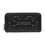 Love Moschino Stilren Damplånbok Vår/Sommarkollektion Black, Dam