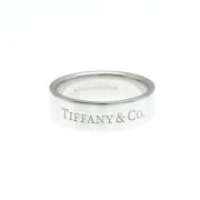 Tiffany & Co. Pre-owned Pre-owned Platina ringar Gray, Dam