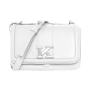 Kiton Sofia Deerskin Clutch Väska White, Dam