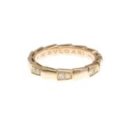 Bvlgari Vintage Pre-owned Roseguld ringar Yellow, Dam