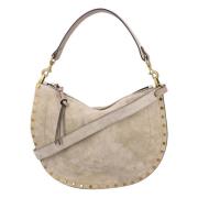 Isabel Marant Ljus Beige Kanao Hobo Väska Beige, Dam