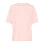 InWear Ljusrosa Melange Box Top Tee Pink, Dam