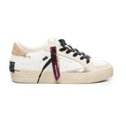 Crime London Vita Sneakers för en stilren look White, Dam