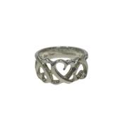 Tiffany & Co. Pre-owned Pre-owned Silver ringar Gray, Dam