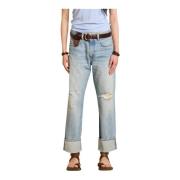 Denimist Modern Boyfriend Jeans, Klassisk Elegans Blue, Dam