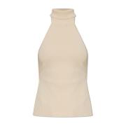 Cult Gaia Top Wake Beige, Dam