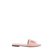 Dolce & Gabbana Millenials Läder Sandaler Pink, Dam