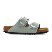 Birkenstock Slides Arizona Big Buckle Blue, Dam