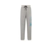 Roberto Cavalli Sweatpants med Blixttryck och Logotyptryck Gray, Herr