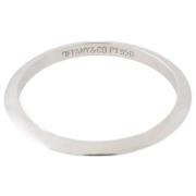 Tiffany & Co. Pre-owned Pre-owned Platina ringar Gray, Dam