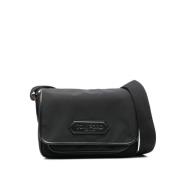 Tom Ford Svart Foldover Bum Bag Black, Herr