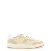 Philippe Model Stiliga Låga Sneakers Beige, Herr