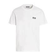 Golden Goose Vita Crew Neck T-shirts och Polos White, Herr