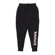 Timberland Svarta Herr Sweatpants Elastisk Midja Black, Herr