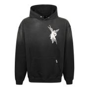 Represent Svart Archangel Hoodie Black, Herr