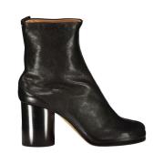 Maison Margiela Vintage Finish Tabi Klackstövlar Black, Dam