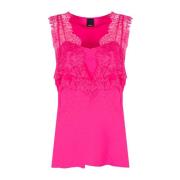 Pinko Elegant Spetsblus Pink, Dam