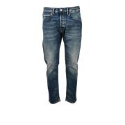 Nine In The Morning Morgon Jeans i Bomull Elastan Blandning Blue, Herr