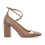 Stuart Weitzman Klackskor Eden Beige, Dam