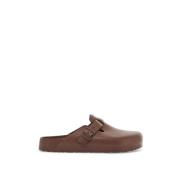 Birkenstock Elegant Bekväma Bruna Träskor med Spänne Brown, Herr