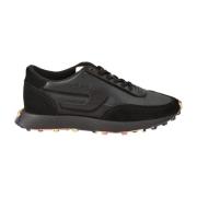 Diesel Casual Sneakers med Gummisula Black, Dam