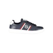 Sergio Tacchini Broderade Sneakers med Kontrastdetalj Blue, Herr