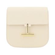 Tom Ford Kornat läder Mini axelväska Beige, Dam