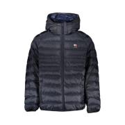 Tommy Hilfiger Snygg huva jacka i återvunnen polyester Blue, Herr