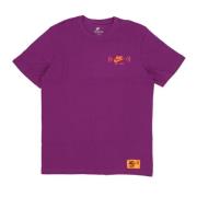 Nike Viotech Tee Kortärmad Bomull T-shirt Purple, Herr