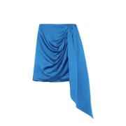 Simkhai Phthalo Blue Draperad Kjol Blue, Dam