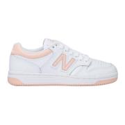 New Balance Rosa Platta Sneakers Pink, Dam