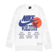 Nike World Tour långärmad T-shirt White, Herr