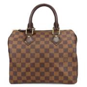 Louis Vuitton Vintage Pre-owned Canvas louis-vuitton-vskor Brown, Dam