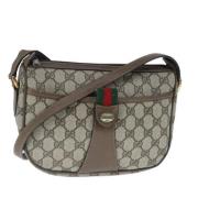 Gucci Vintage Pre-owned Laeder gucci-vskor Beige, Dam