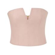 Zimmermann Strukturerad Zig-Zag Bustier Pink, Dam