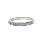 Tiffany & Co. Pre-owned Pre-owned Platina ringar Gray, Dam