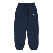 Nike Högmidjade Fleece Sportkläder Set Blue, Dam