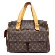 Louis Vuitton Vintage Pre-owned Canvas louis-vuitton-vskor Brown, Dam