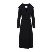 Alaïa Svart Yllekappa Black, Dam