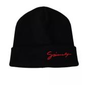 Givenchy Lyxig Kashmir Beanie Mössa Svart Black, Unisex