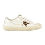 Golden Goose Stiliga V-Star Sneakers White, Dam