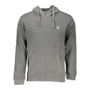 Sergio Tacchini Grått Herrsweatshirt MED Dragkedja Gray, Herr