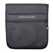 Tommy Hilfiger Blå Herr Crossbody Väska med Dragkedja Blue, Herr