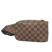 Louis Vuitton Vintage Pre-owned Canvas axelremsvskor Brown, Dam