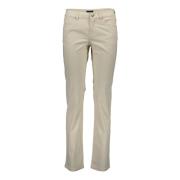 Gant Beige Dambyxor med 5 Fickor Beige, Dam